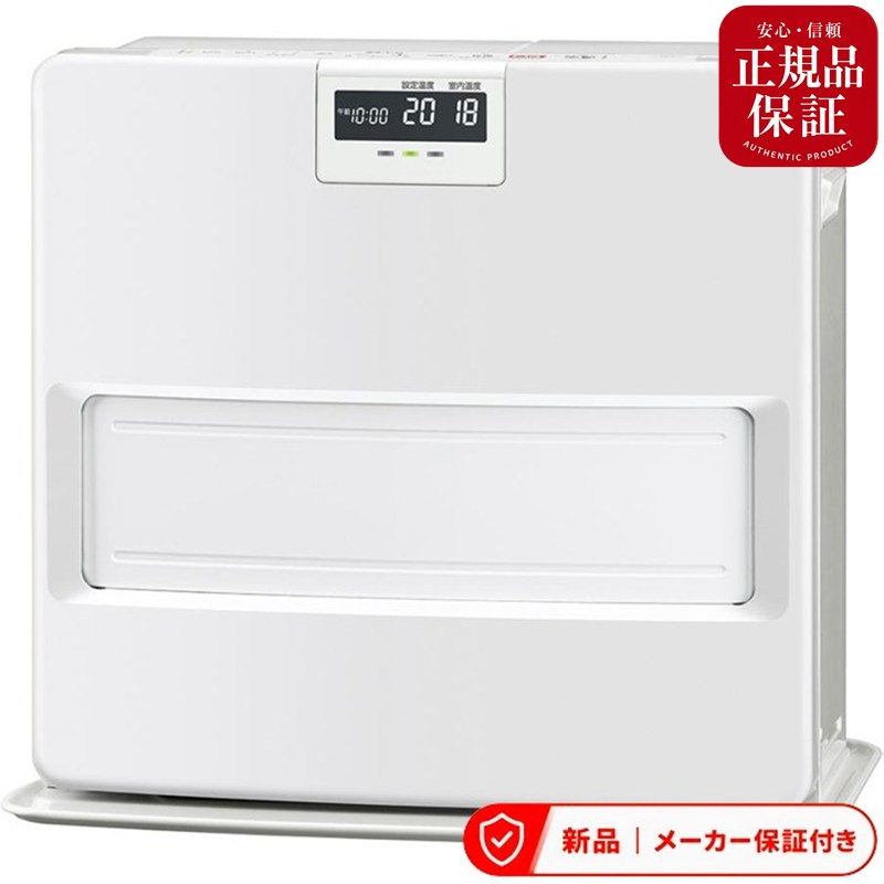追加延長保証サービス 家電の延長保証はこちら 腕時計専用の延長保証はこちら 大型家電設置、回収サービス 家電設置サービス※対応外商品有り 当店について 基本仕様タイプ&nbsp;石油ファンヒーター燃料灯油/タンク容量 7.2L適用床面積(木造)&nbsp;12 畳適用床面積(コンクリート)&nbsp;17 畳スタイル床置きリモコン　暖房出力(暖房能力)4.62〜0.72kW運転音/騒音強燃焼時：38dB/弱燃焼時：21dB消費電力点火時最大：650W/強燃焼時：9.5W/弱燃焼時：4W待機時消費電力0.8 Wタイマーダブルタイマーセンサールームサーモセンサー点火時間秒速点火：7秒通常点火：65秒電源コード長さ　日本製○&nbsp;&nbsp;機能加湿　スマホ連携　自動電源オフ　危険察知時電源オフ　エコモード○チャイルドロック○消臭○&nbsp;&nbsp;サイズ・重量幅x高さx奥行き520x466x334 mm重量12.9 kg 母の日、父の日、ギフト、プレゼント、一人暮らし、新生活、安い、梅雨、引っ越し、人気、おすすめ、セール、クーポン、送料無料、お祝い、