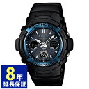 腕時計・時計 ウォッチ おしゃれ カシオ G-SHOCK ジーショック【国内正規品】 電波ソーラー スタンダードモデル ブラック AWG-M100A-1AJF