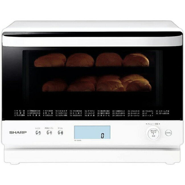 電子レンジ レンジ 調理器具 シャープ 過熱水蒸気 オーブンレンジ 26L コンベクション 2段調理 ホワイト RE-S1100