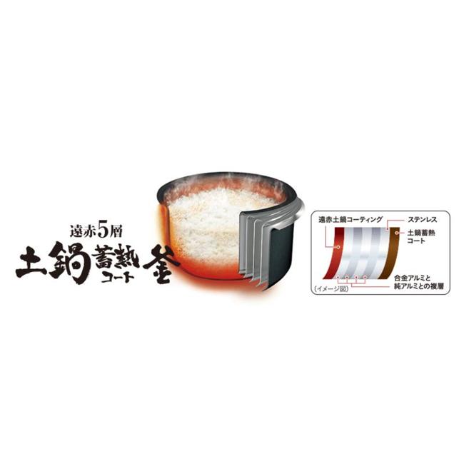 タイガー JPF-G055-KL 炊飯器 TIGER 炊きたて 3合 スチールブラック コンパクト ラ...