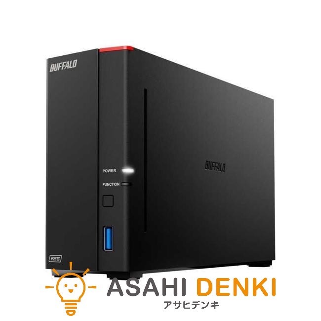 ハードディスク HDD バッファロー BUFFALO LinkStation 2.5GbE搭載 DTCP-IP対応 NAS 1ドライブ 8TB LS710D0801