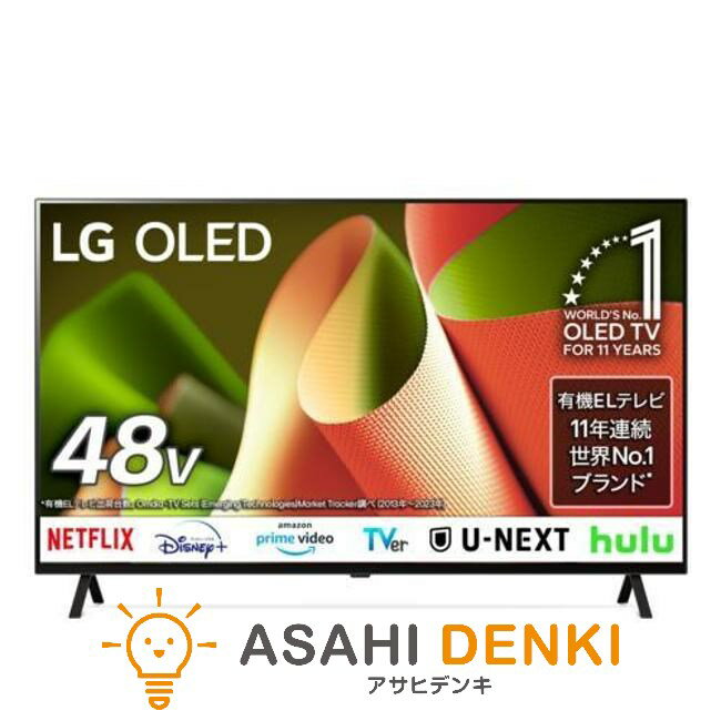 �ƥ��47����50�� �ƥ�� TV ���른�� LG 4Kͭ��EL�ƥ�� 48V�� OLED48B4PJA 15���ޤ������в٢��Ķ����������