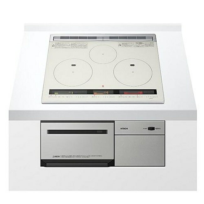 IHクッキングヒーター コンロ IHコンロ 日立 日立 ビルトイン IHクッキングヒーター 火加減マイスター 幅60cm 3口IH ラク旨グリル&オーブン HT-M8STF