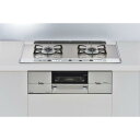ガスコンロ ガス コンロ リンナイ ビルトインガスコンロ 左強火力 都市ガス用 75cmタイプ ガラストップ RHS721W26S13RAVL 13A