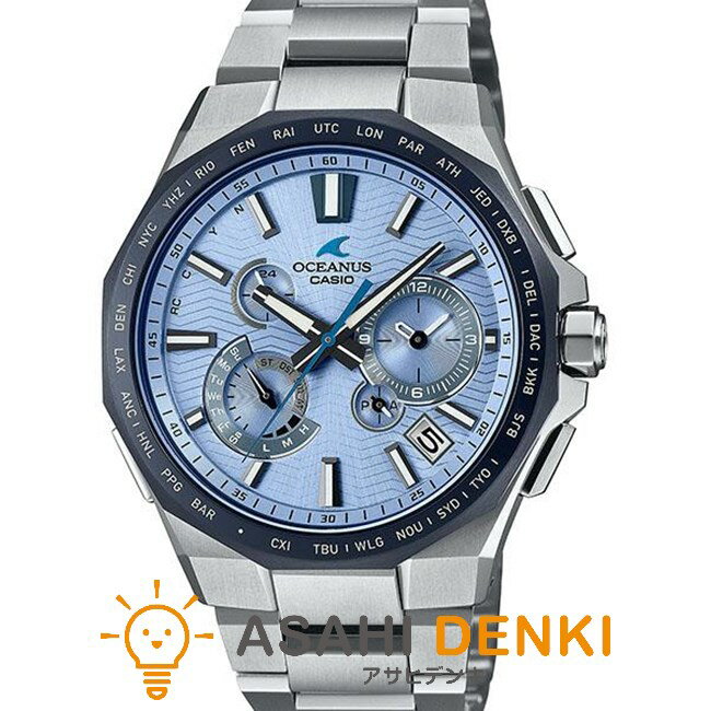 腕時計・時計 ウォッチ おしゃれ カシオ オシアナス ソーラー 電波時計 コネクテッド メンズ CASIO OCEANUS OCW-T6000BV-2AJR