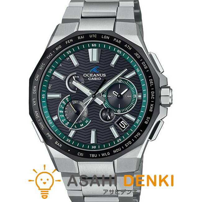 腕時計・時計 ウォッチ おしゃれ カシオ オシアナス 電波ソーラー メンズ CASIO OCEANUS CLASSIC LINE OCW-T6000A-1AJF