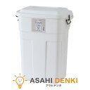 ゴミ箱 ダストボックス トラッシュカン ゴミ インテリア 収納 部屋 キッチン アズマヤ 日本製 ふた付き 分別 屋外 おしゃれ キッチン 庭 ベランダ リビング 30リットル Trash Can(トラッシュカン)30L 2色対応 LFS-934WH