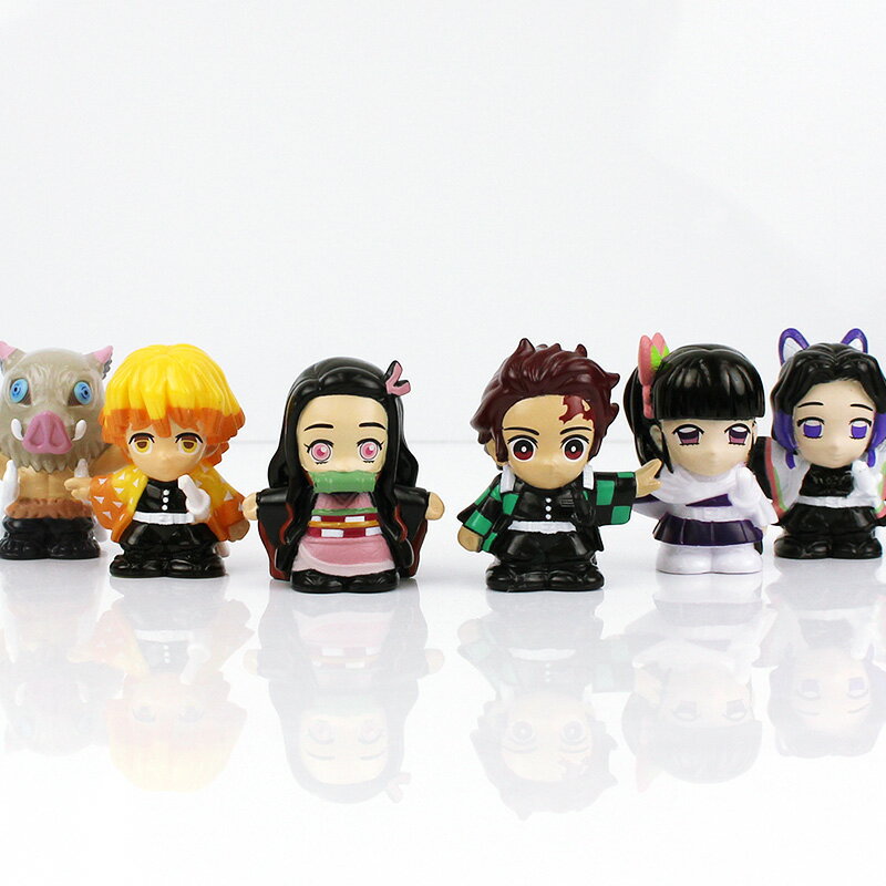 きめつの刃 すくい人形 6個セット 鬼滅の刃 人形すくい 人気キャラクター 6種入り ソフビ フィギュア 毀滅の刃 フィギア おもちゃ 祭り 模擬店 屋台のサムネイル