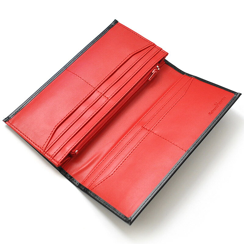 R・Valentino ホースレザー 長財布 馬革 メンズ 5色 二つ折り財布 レザー 本革 ロングウォレット カード収納 財布 スリム 紳士 シンプル KT-1096