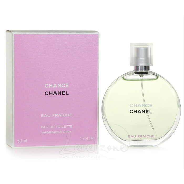 CHANEL CHANCE EAU FRAICHEEAU DE TOILETTE 50ml SPRAY チャンス オーフレッシュオードゥトワレット スプレイCHANEL ショップバッグ・メッセージカード付