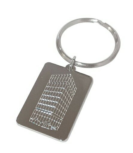 Rakuten - Tiffany&Co. LOGO CHARMティファニー ロゴ入限定 チャームキーリング (社外品リング)シルバー ※ラッピング不可商品※ネコポス配送 (代引・日付/時間指定は有料送料)