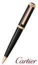 カルティエ ボールペン CARTIER OP000051 (OP000157)SANTOS DUMONT DE CARTIER COMPOSITE BALLPOINT PENカルティエ サントス デュモンコンポジット ボールペンブラックコンポジット ピンクゴールドフィニッシュブルーレジンカボション