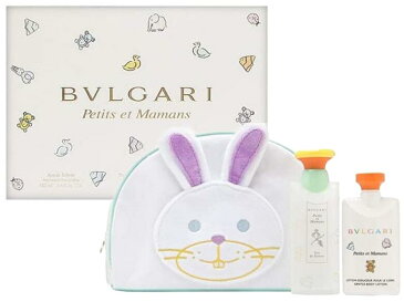 BVLGARI PETITS MAMANS POACH SETブルガリ プチママン ポーチセットプチママン オードトワレ 100mlSPプチママン ボディローション 75mlオリジナルうさちゃんポーチ