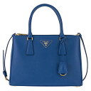 PRADA 1BA863-S/LU/AZZURROプラダ 2WAYバッグレザー アズーロ×ゴールド(4)