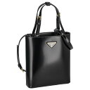 PRADA1BA401-SPAZZOLATO OOO/NERプラダ 2WAYバッグレザー ブラック×ゴールド(4)