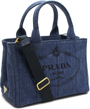 PRADA 1BG439-AJ6-F00082WAY BAG CANAPA DENIM BLEUプラダ カナパ 2WAYバッグショルダーバッグ トートバッグ デニムショルダーストラップ取外し可能デニムブルー×ゴールド(金具) ※取寄品