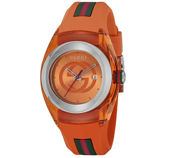 GUCCIYA137311 SYNC ORANGE WATCHグッチ シン