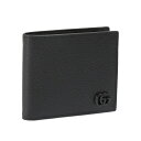 GUCCI 428725-1T56F-1000GG MARMONTグッチ 二折財布小銭入付 GGマーモントカーフスキンレザー ブラック×ブラック(4)