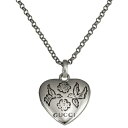 GUCCI 455542-J8400-0701BLIND FOR LOVE HEARTグッチ ブラインドフォーラブ ハートペンダント・ネックレススターリングシルバーシルバー(4)