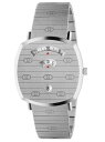 GUCCI YA157410 GRIP WATCH596512 I1600 8504グッチ グリップ ユニセックス腕時計 スイス製 RONDAクォーツ ステンレススティールスペシャルパッケージシルバー ※取寄品