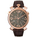 GAGA MILANO 5098.03BWTHIN CHRONO 46MMKK~m V Nm 46jZbNX NI[c rvU[ 18KPVDXeXuE~sNS[h