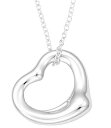 ティファニー オープンハート ネックレス（レディース） Tiffany&Co. 10660092ELSA PERETTIOPEN HEART PENDANT 16mmティファニー エルサ・ペレッティ オープンハート ペンダントSILVER 925/スターリングシルバーTiffany 純正BOX＆ホワイトリボン巾着保護袋・ショップバッグ