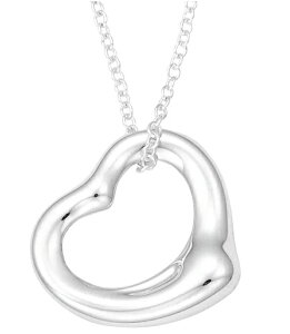 Tiffany&Co. 25152336ELSA PERETTIOPEN HEART PENDANT 11mmティファニー エルサ・ペレッティ オープンハート ペンダント STERLING SILVERスターリングシルバーTiffany 純正BOX＆ホワイトリボン巾着保護袋・ショップバッグ