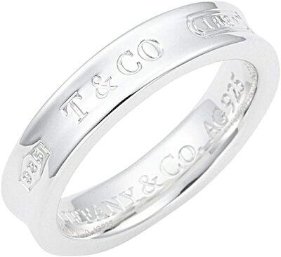 Tiffany&Co. 1837 NARROW RINGティファニー ナローリングSILVER 925 スターリングシルバー Tiffany 純正BOX&ホワイトリボン巾着保護袋・ショップバッグ