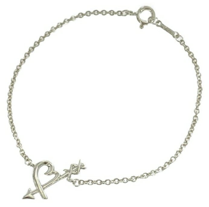 Tiffany&Co. 37298182HEART & ARROW BRACELET ティファニー パロマ・ピカソ ハート＆アローブレスレットスターリングシルバーTiffany 純正BOX＆ホワイトリボン巾着保護袋・ショップバッグ