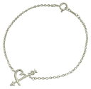 ティファニー Tiffany&Co. 37298182HEART & ARROW BRACELET ティファニー パロマ・ピカソ ハート＆アローブレスレットスターリングシルバーTiffany 純正BOX＆ホワイトリボン巾着保護袋・ショップバッグ