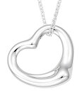 Tiffany&Co. 10660084ELSA PERETTIOPEN HEART PENDANT 22mmティファニー エルサ・ペレッティ オープンハート ペンダントSILVER925 スターリングシルバーTiffany 純正BOX＆ホワイトリボン保護袋・ショップバッグ