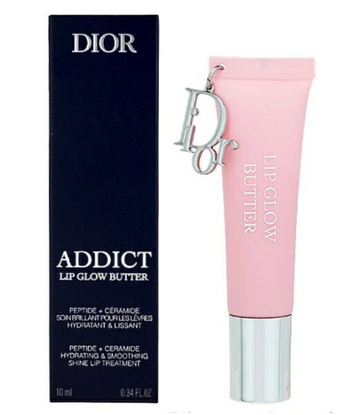 DIOR ADDICT LIP GLOW BUTTERディオール アディクト リップ グロウ バターオブリークロゴ チャーム付10..
