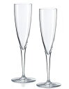 Baccarat 1845244バカラ ドンペリニヨンシャンパンフルート ペアクリスタルガラス23.4cm 150ml 客数×2付属品 純正BOX・コントロールカード