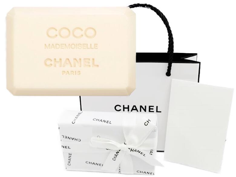 CHANEL COCO MADEMOISELLE SAVON POUR LE BAIN FRESH BATH SOAPシャネル ココ マドモアゼル サヴォンフランス製 女性用石鹸・バスソープ 150gCHANEL ラッピング&リボンショップバッグ・メッセージカード付