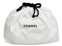 CHANEL POACHシャネル ロゴ入ポーチ 巾着 L※ラッピング不可商品※ネコポス配送 (代引 日付/時間指定は有料送料)