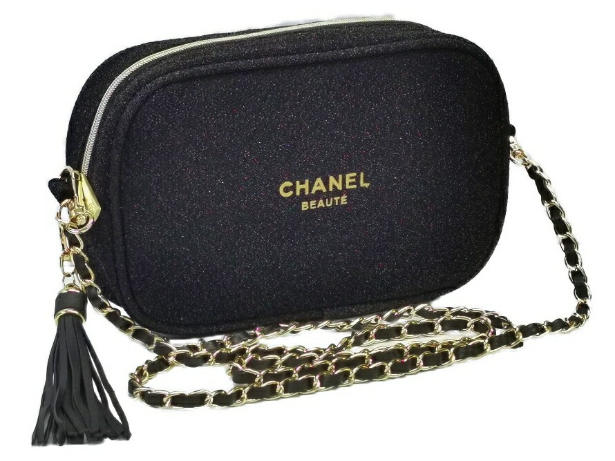 CHANEL NOVELTY シャネル ロゴ入化粧ポ