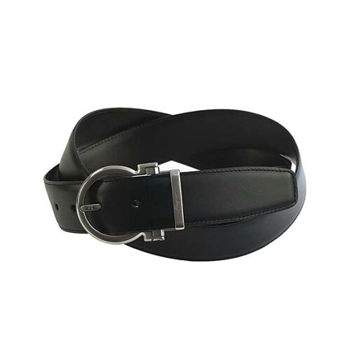 Salvatore Ferragamo 679653-662173-100サルヴァトーレフェラガモ ユニセックスベルトスムースカーフ ブラック×ダークブラウン97〜107cm対応 サイズ調節可能(ワンタッチ・カット)※取寄品 Salvatore Ferragamo 679653-662173-100サルヴァトーレフェラガモ ユニセックスベルトスムースカーフ ブラック×ダークブラウン97〜107cm対応 サイズ調節可能(ワンタッチ・カット)※取寄品