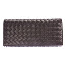 ボッテガヴェネタ 長財布（メンズ） BOTTEGA VENETA 120697-V4651-2006ボッテガヴェネタ 長財布イントレチャートカーフスキンレザーエスプレッソ