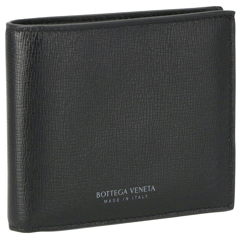ボッテガ・ヴェネタ 財布（メンズ） BOTTEGA VENETA 605721-VMA82-8803ボッテガヴェネタ二折カード財布カーフレザーブラック