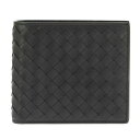 BOTTEGA VENETA 138625-V4651-1000ボッテガヴェネタ 二折財布イントレチャートカーフレザー ブラック(4)