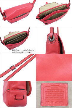 COACH F29763 HDLY LTHR FLD BAGコーチ ハドリーレザー フィールドバッグストロベリー×シルバー チャーム付アウトレット