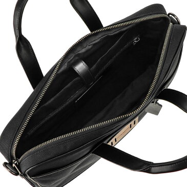 COACH F31277-QB/BK-1コーチ ブリーフケースキャンバス×レザーブラック×ガンメタル