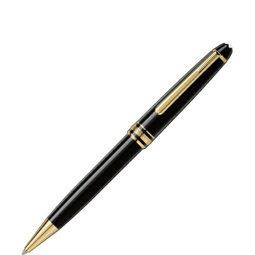 モンブラン ボールペン MONTBLANC 10883 164モンブラン マイスターシュテュックゴールドコーティング クラシックボールペンブラック×ゴールド