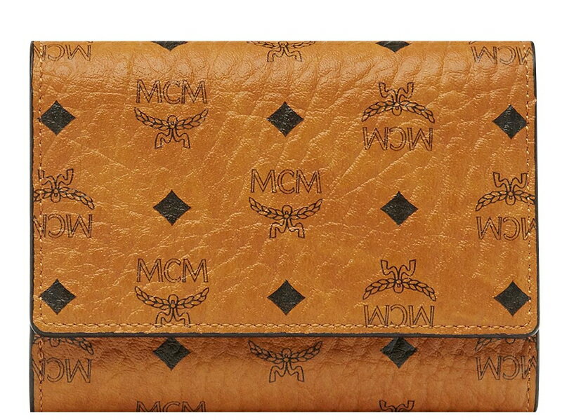 MCM(エムシーエム)『モノグラム三つ折りウォレット(MYS8SVI83CO001)』