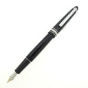 モンブラン 万年筆 MONTBLANC 132467（106521）モンブラン マイスターシュテュックプラチナコーティング クラシック 万年筆ペン先 F（細字）ブラック×シルバー※取寄品