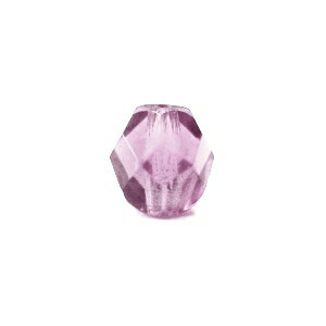 チェコファイアポリッシュ ミディアムアメジスト 6mm(25個入り)