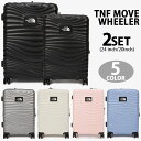 THE NORTH FACE ノースフェイス スーツケース キャリーバッグ TNF MOVE WHEELER 2 SET キャリーケース TSAロック搭載 36...