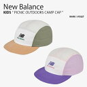 New Balance ニューバランス キッズ ベースボールキャップ PICNIC OUTDOORS CAMP CAP ピクニック アウトドア キャンプ キャッ...