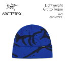 ARC'TERYX アークテリクス ニット帽 ビーニー Lightweight Grotto Toque AEOSUX9275 VITALITY/BLACK SAPPHIRE 帽子 ライトウェイト グロット トーク メンズ レディース 男性用 女性用【中古】未使用品