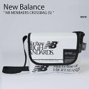 New Balance ニューバランス ショルダーバッグ NB MENBAERS CROSSBAG S クロス バッグ かばん ミニバッグ レタリング ロゴ カ...